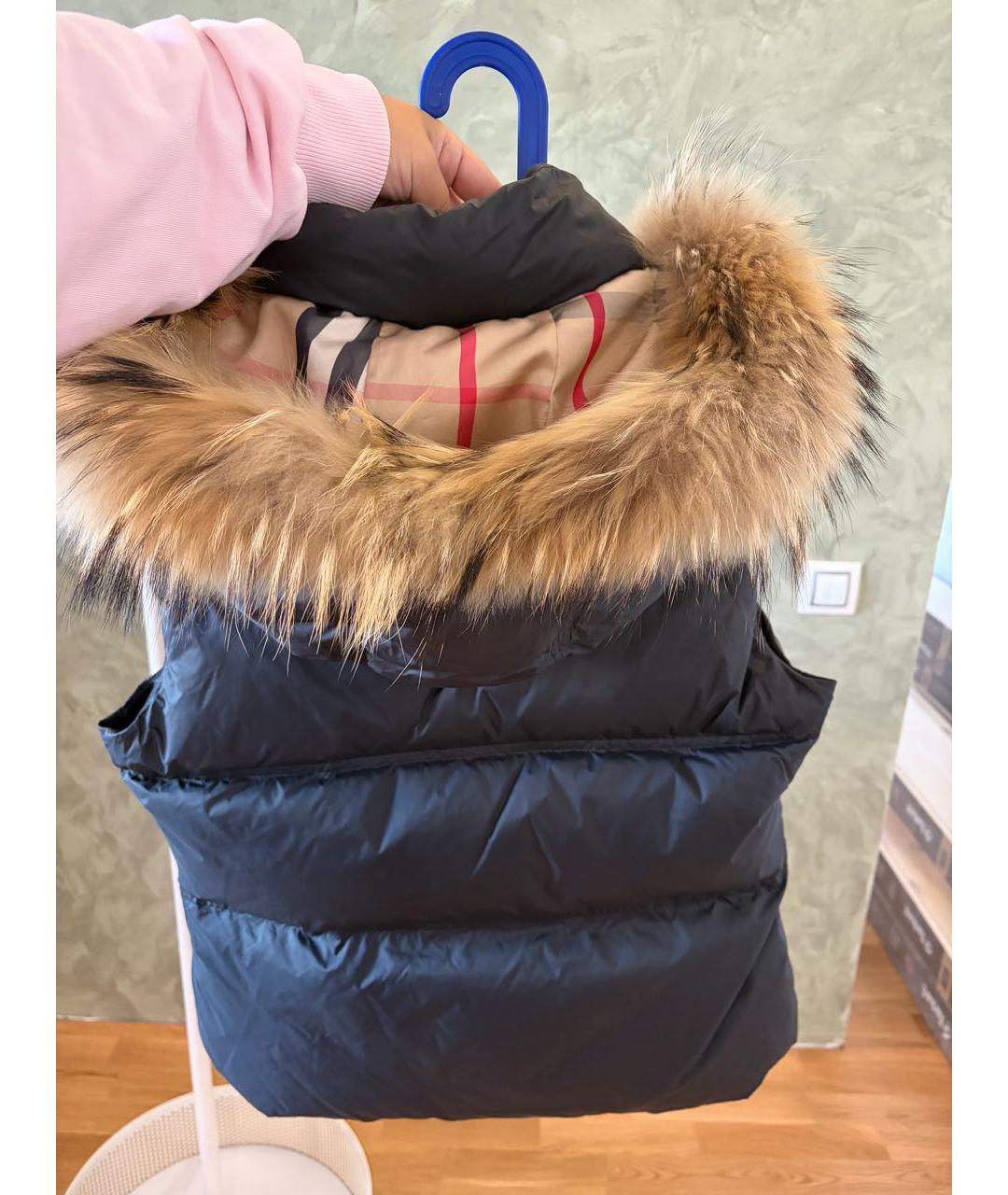 BURBERRY Черный жилет, фото 2