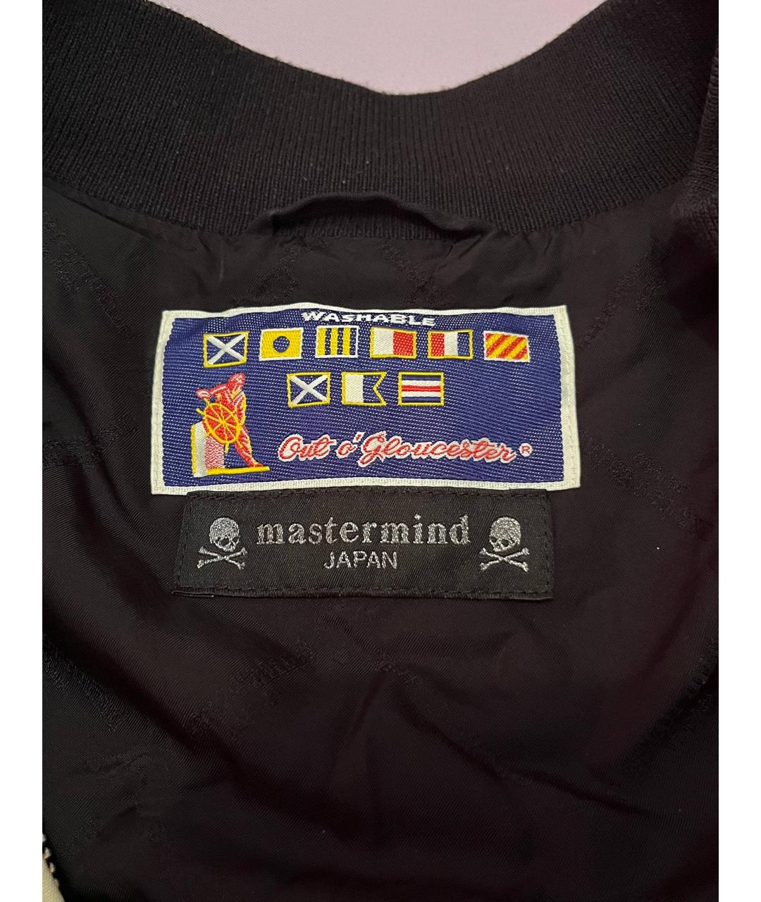 MASTERMIND JAPAN Черная хлопковая куртка, фото 3