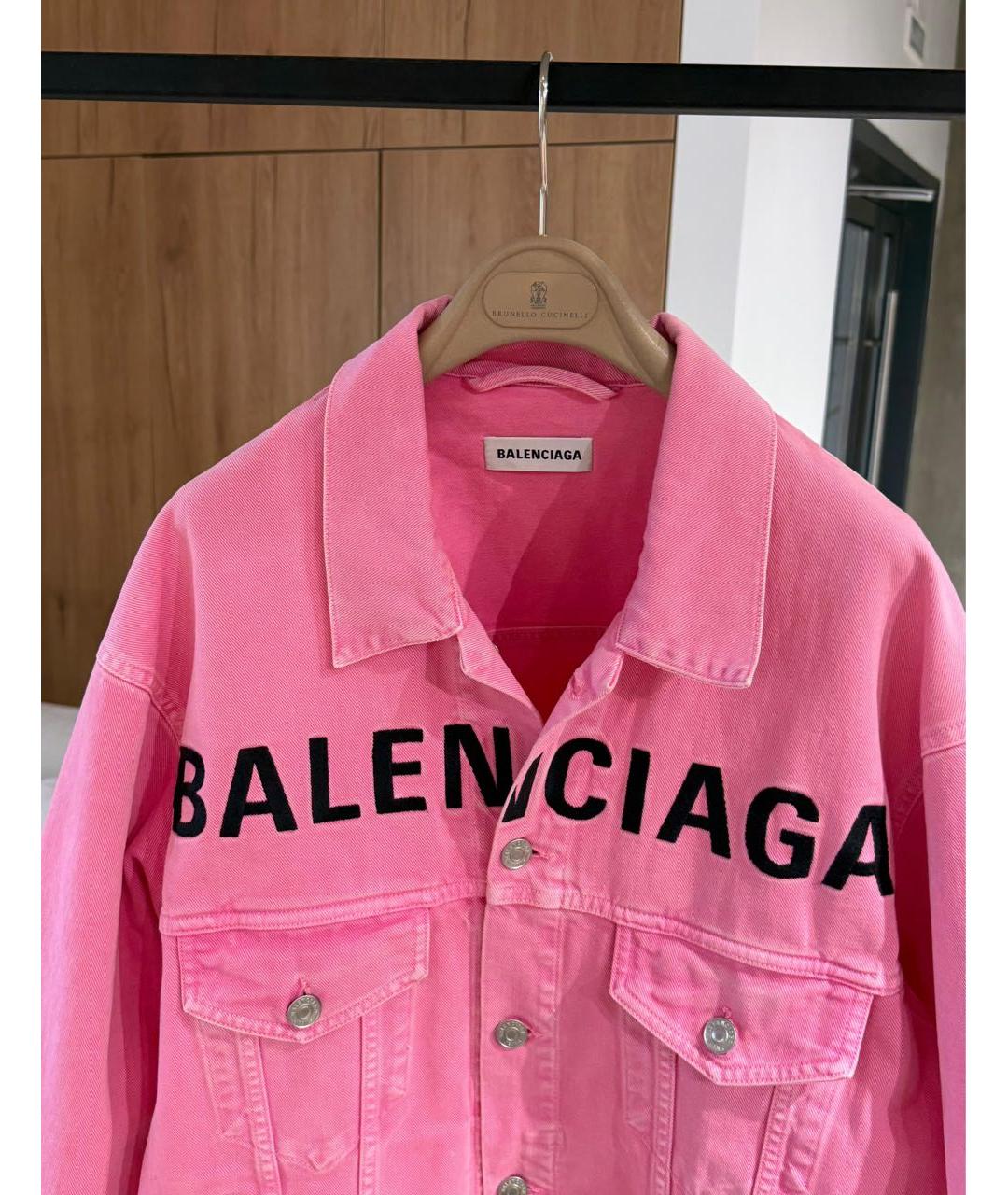 BALENCIAGA Розовая куртка, фото 2