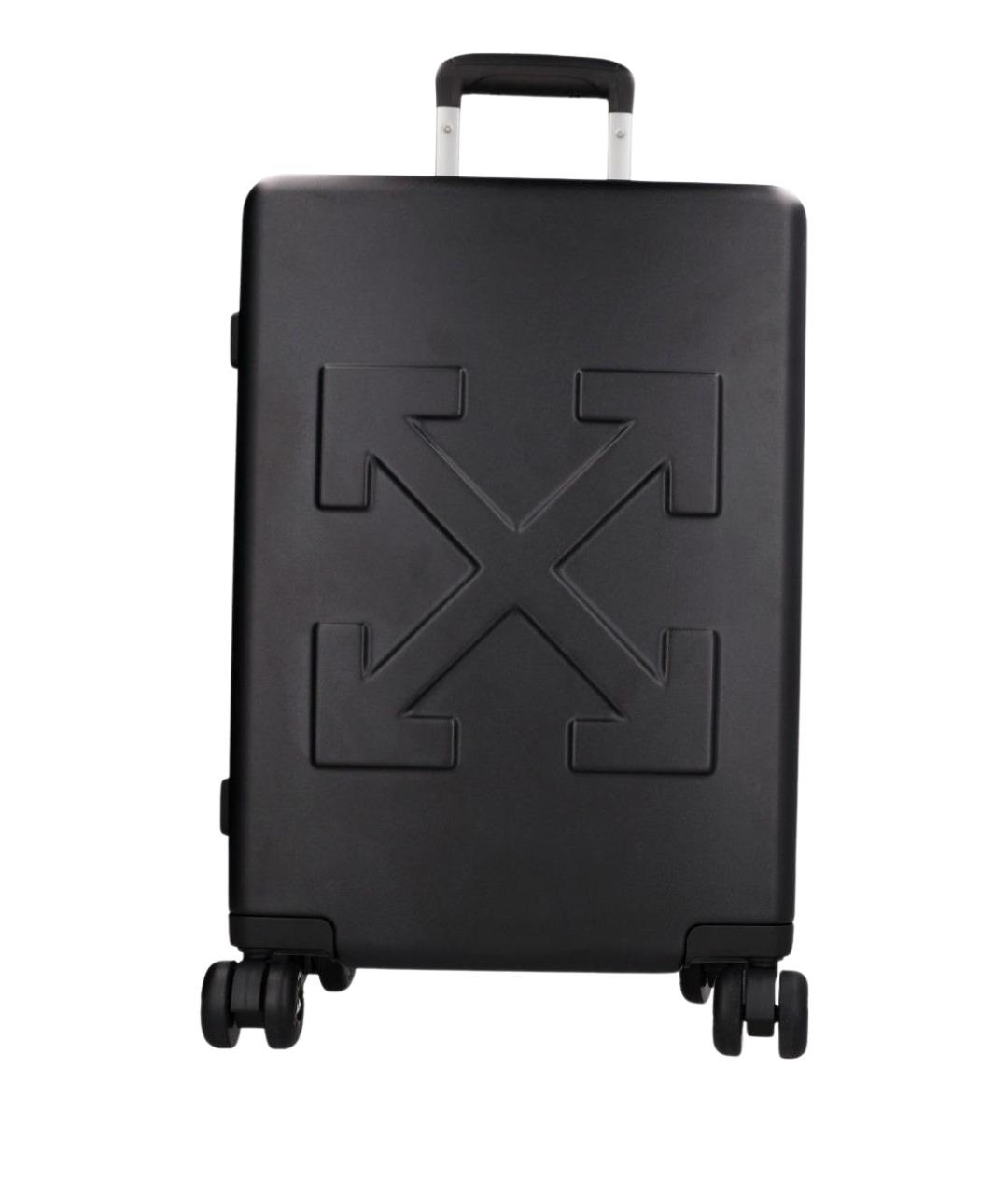 OFF-WHITE Черный чемодан, фото 1