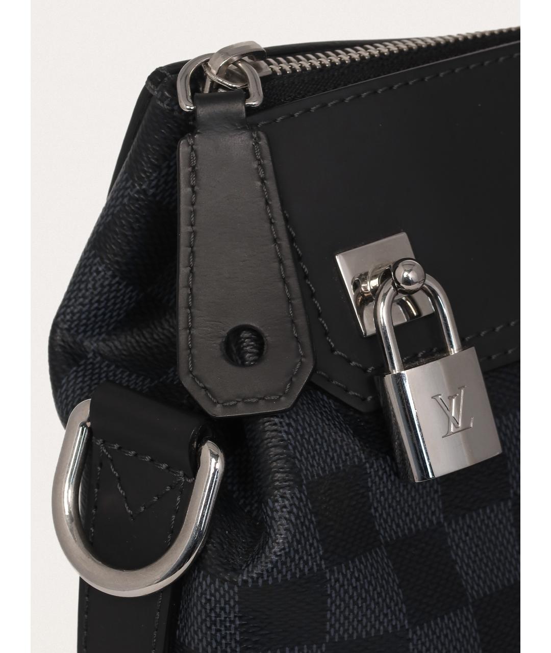 LOUIS VUITTON Черная сумка на плечо, фото 6