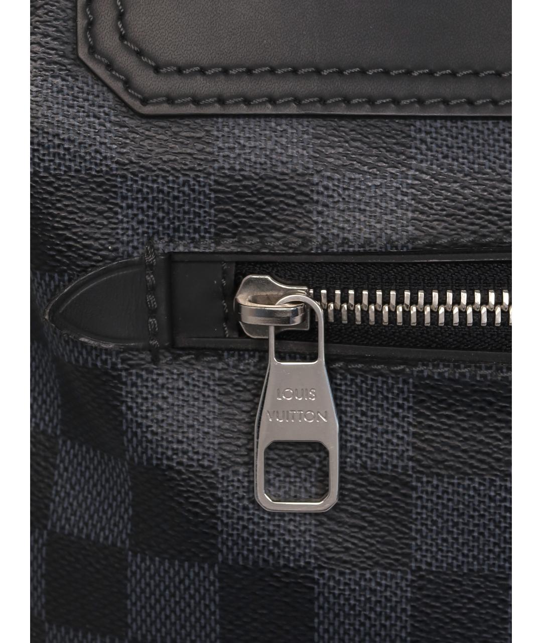 LOUIS VUITTON Черная сумка на плечо, фото 7