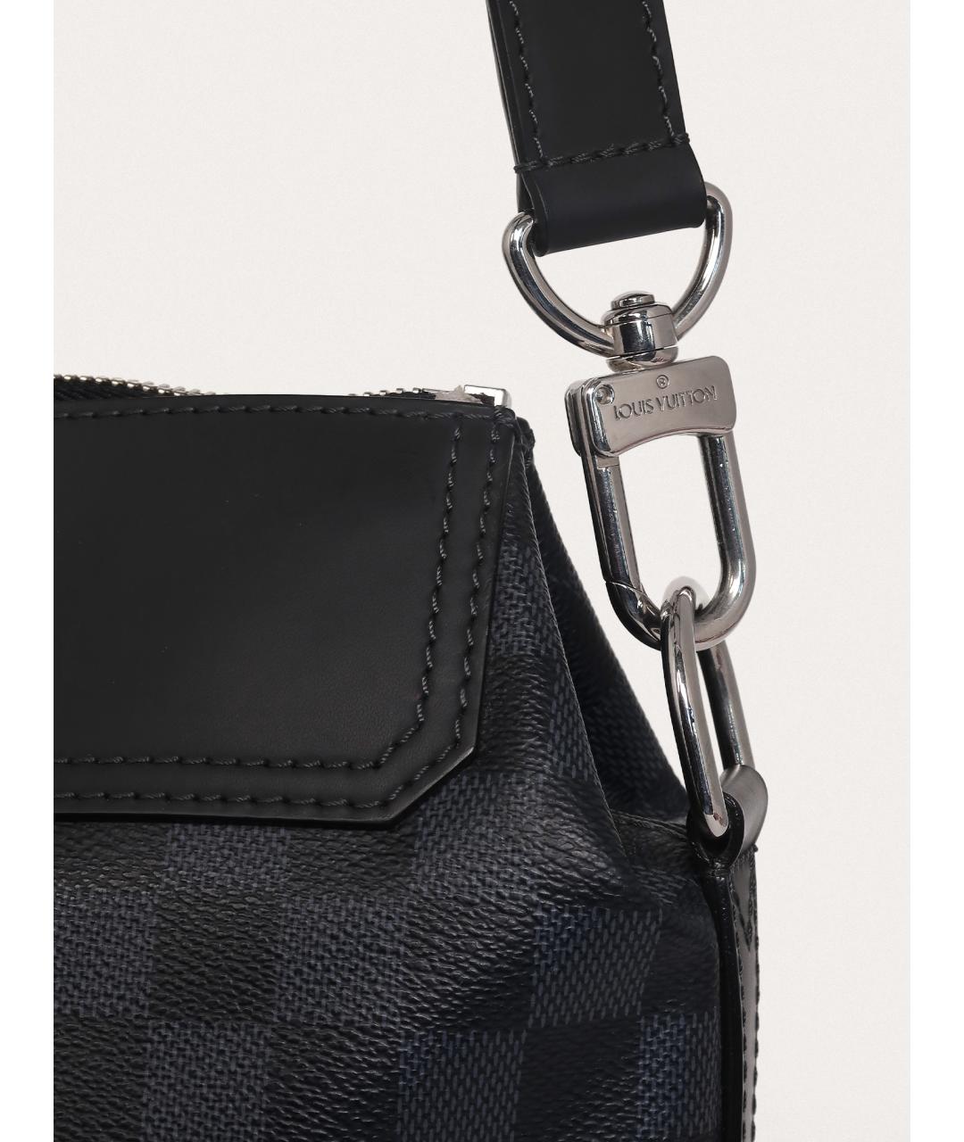 LOUIS VUITTON Черная сумка на плечо, фото 5