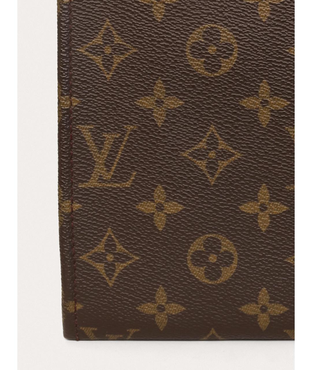 LOUIS VUITTON Коричневая папка для документов, фото 5