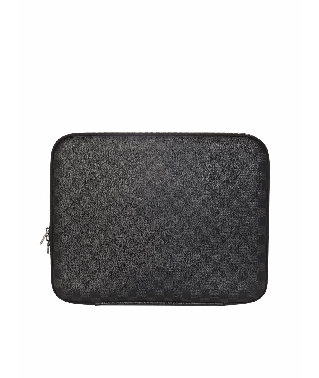 LOUIS VUITTON Черная папка для документов, фото 1
