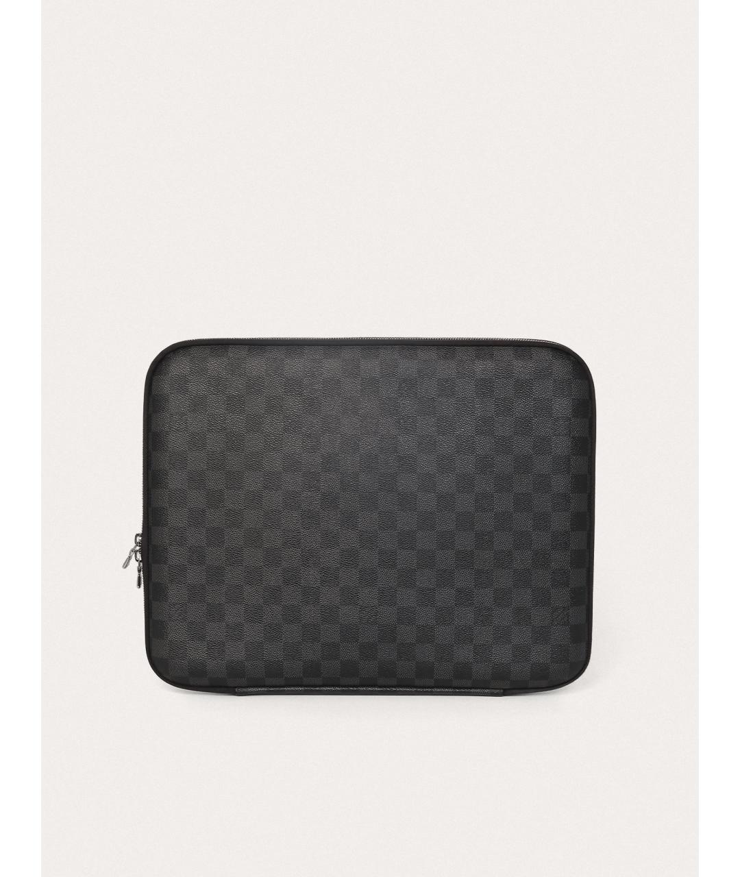LOUIS VUITTON Черная папка для документов, фото 9