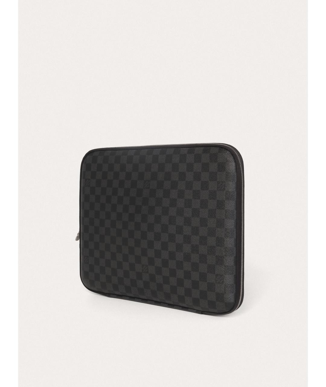 LOUIS VUITTON Черная папка для документов, фото 2
