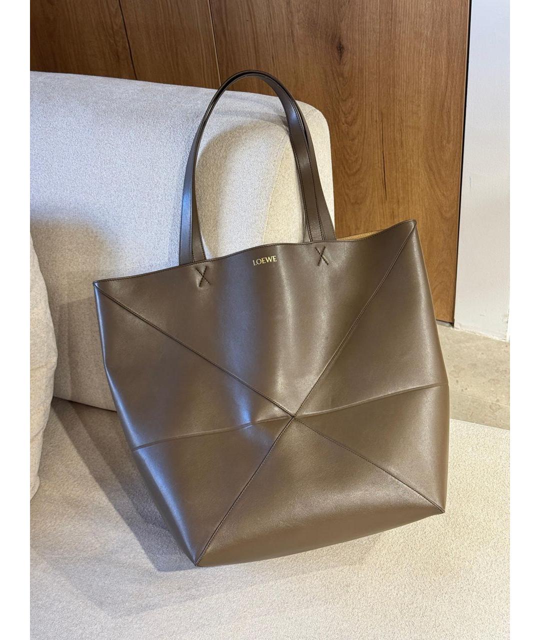 LOEWE Кожаная сумка тоут, фото 2