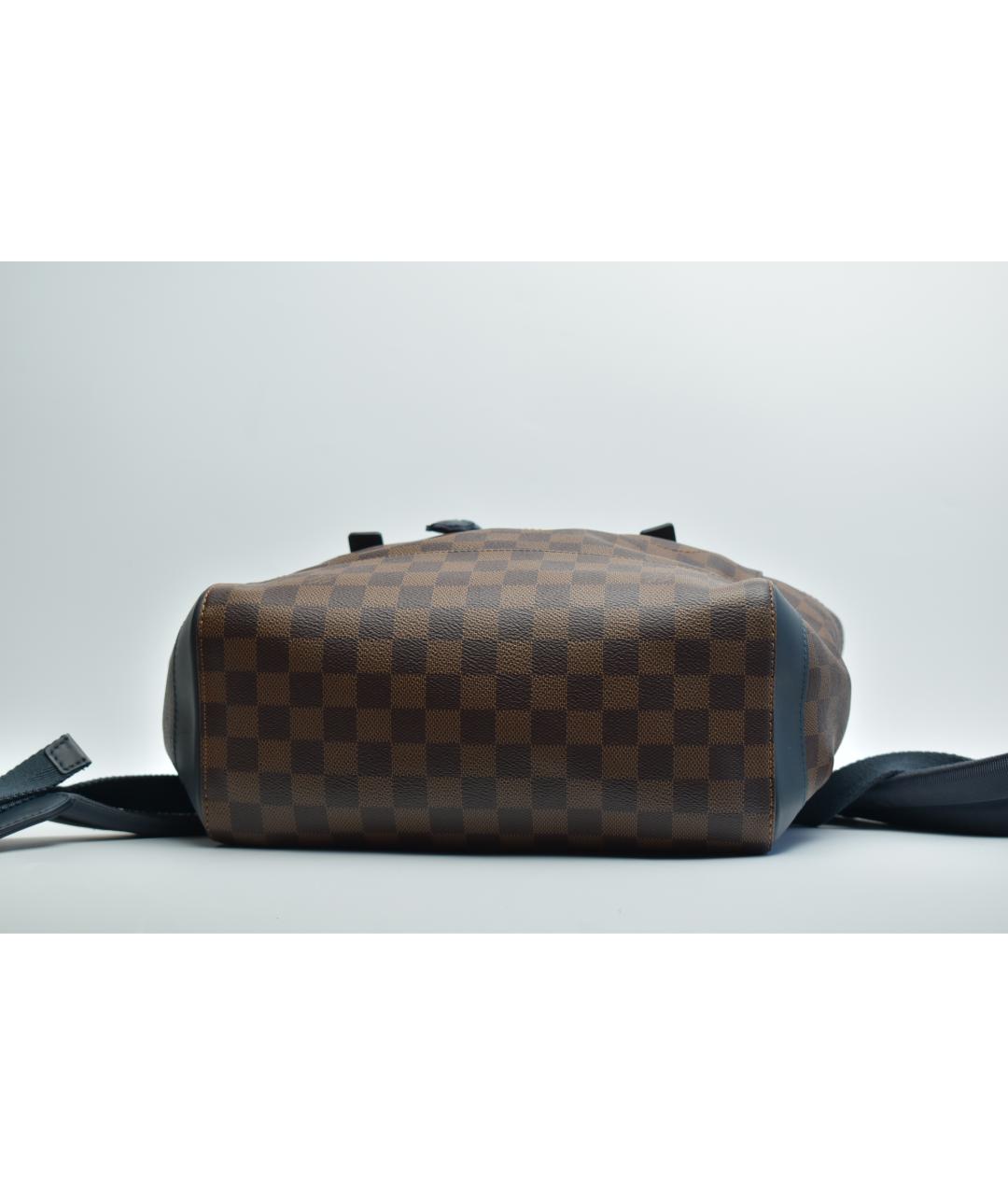 LOUIS VUITTON Коричневый рюкзак из канвы, фото 5
