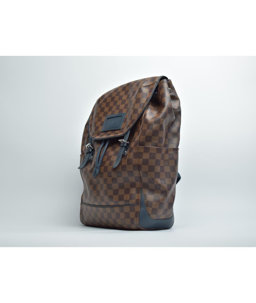LOUIS VUITTON Коричневый рюкзак из канвы, фото 2