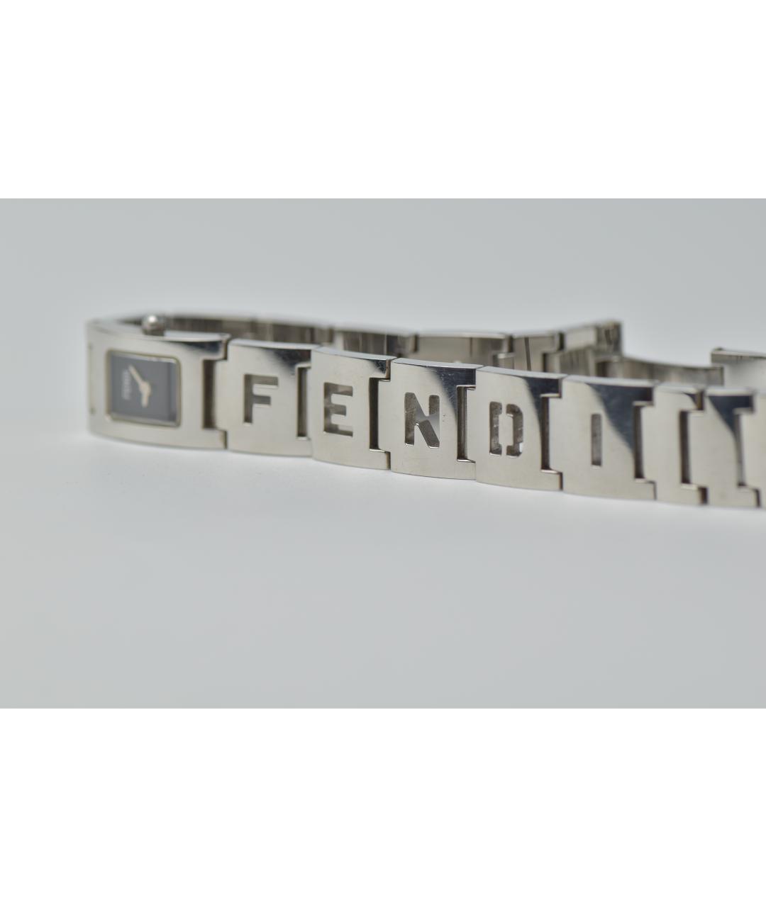FENDI Серебряные часы, фото 7