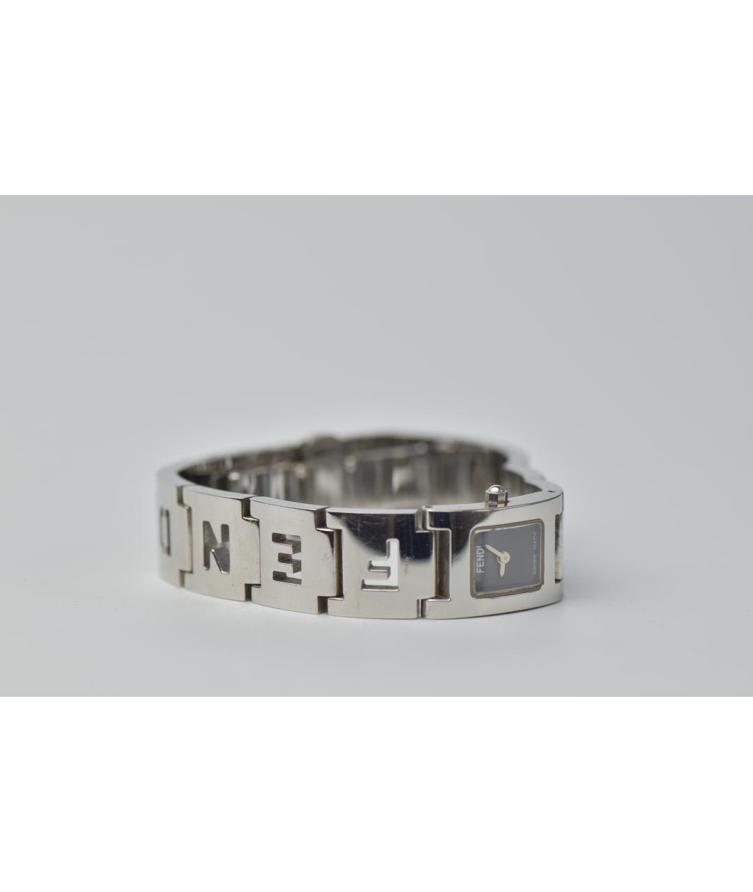 FENDI Серебряные часы, фото 2