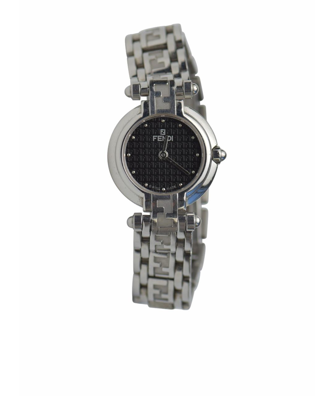 FENDI Серебряные часы, фото 1