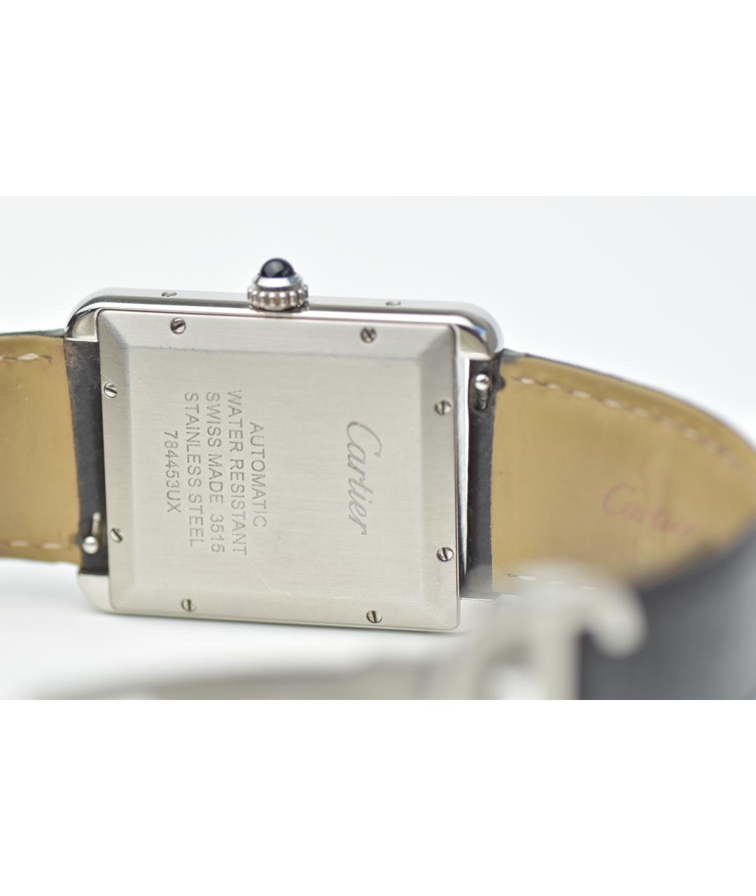 CARTIER Серебряные часы, фото 2
