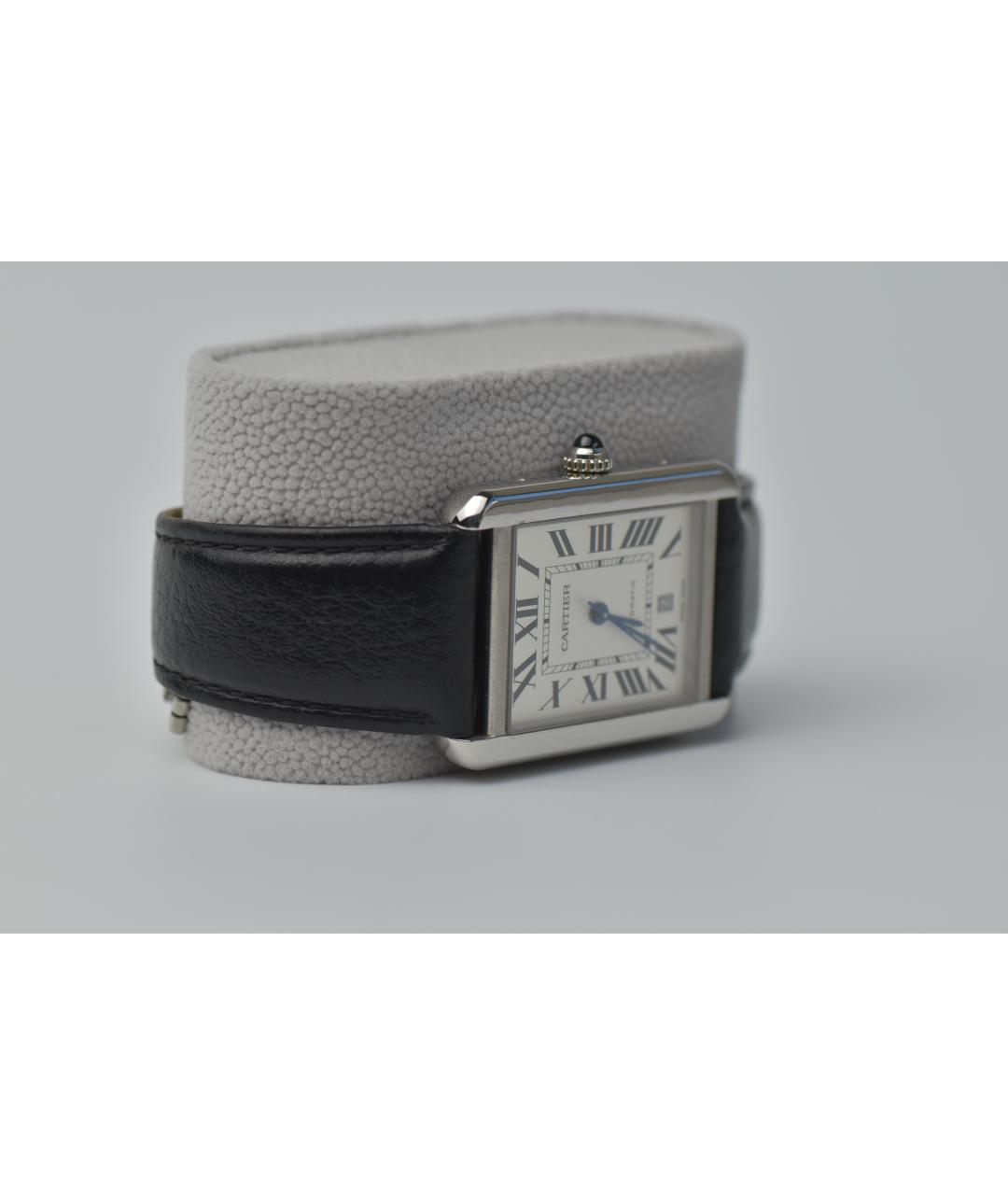 CARTIER Серебряные часы, фото 3