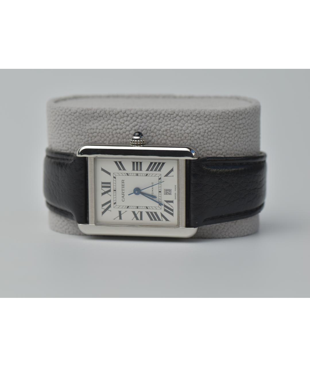 CARTIER Серебряные часы, фото 8