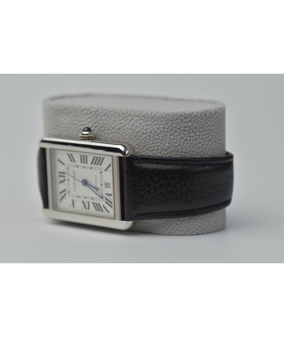 CARTIER Серебряные часы, фото 5