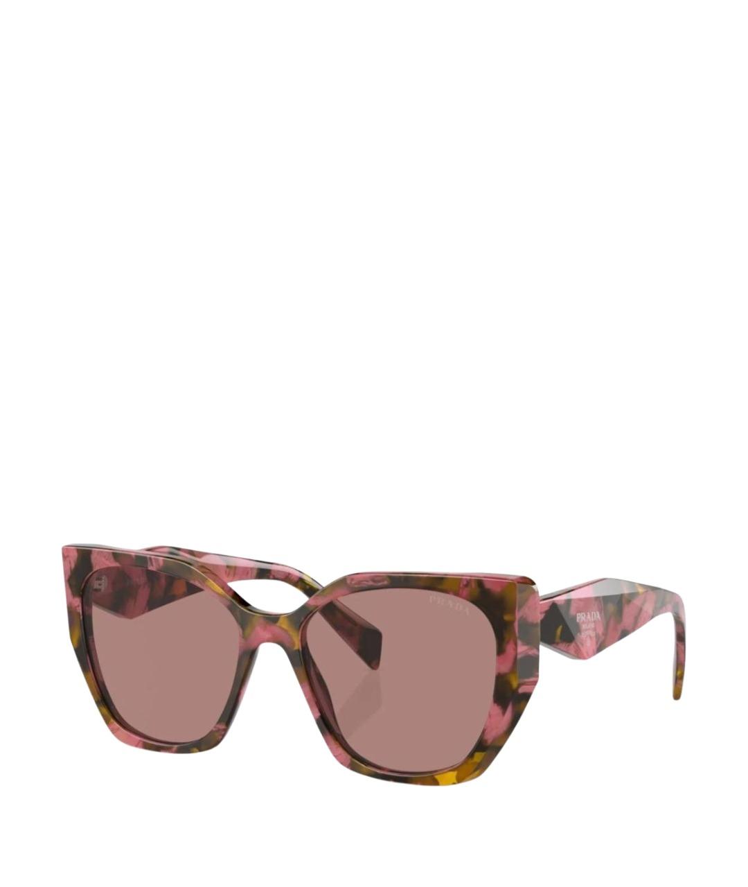 PRADA Фиолетовые пластиковые солнцезащитные очки, фото 1
