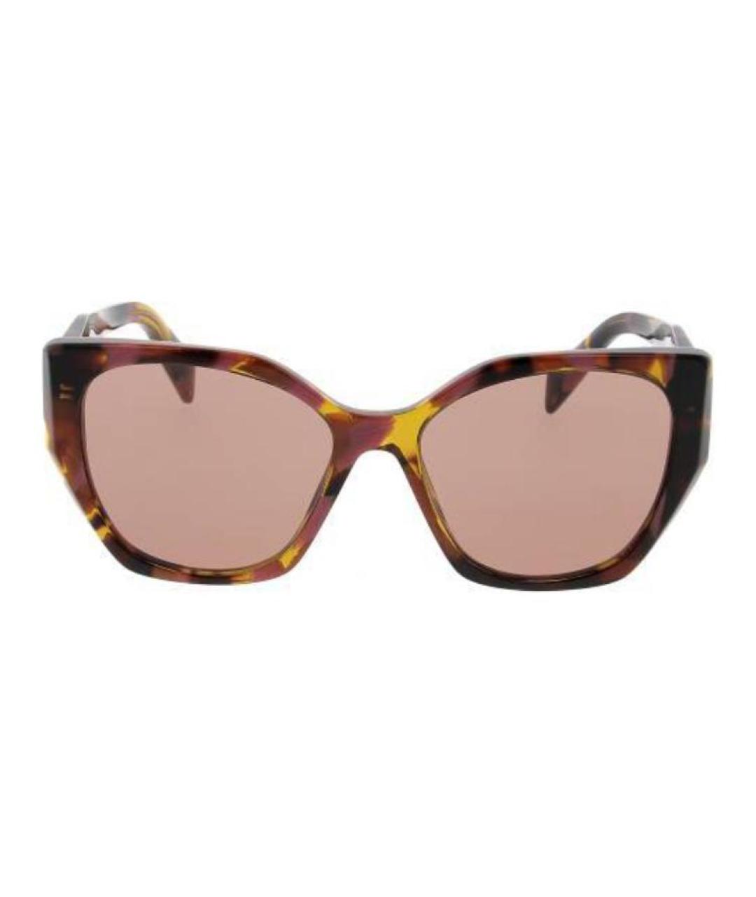 PRADA Фиолетовые пластиковые солнцезащитные очки, фото 2
