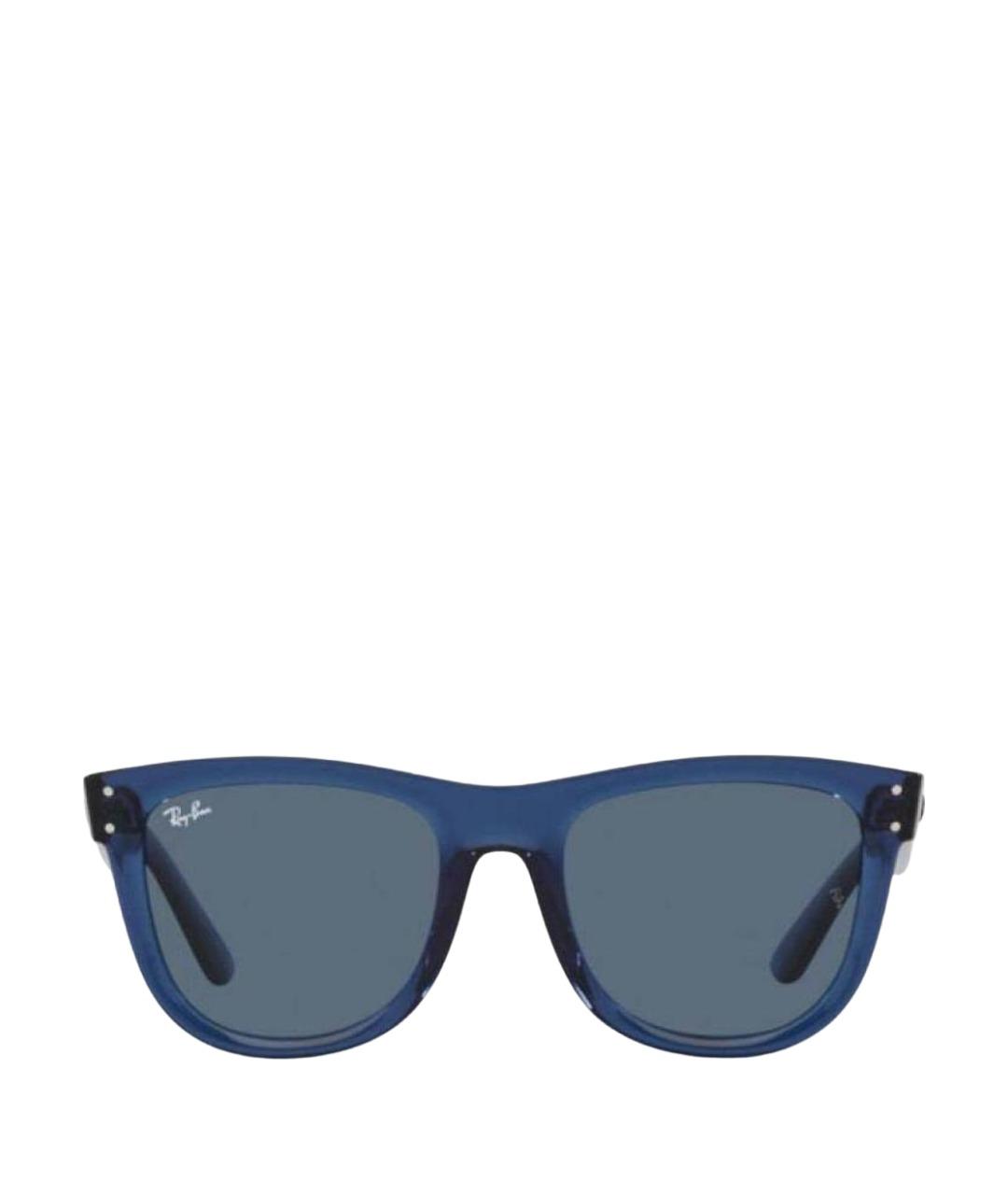 RAY BAN Синие пластиковые солнцезащитные очки, фото 1