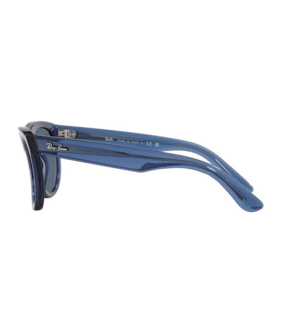 RAY BAN Синие пластиковые солнцезащитные очки, фото 3
