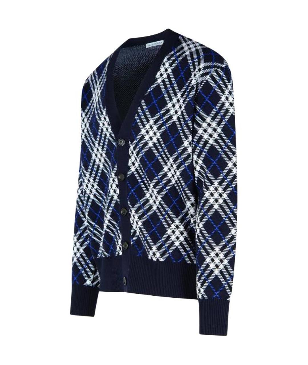 BURBERRY Темно-синий кардиган, фото 3