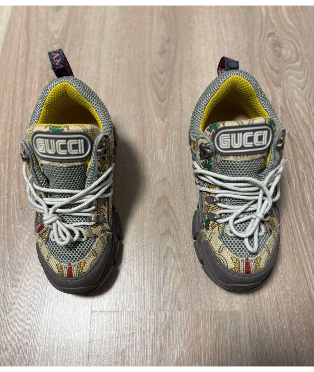 GUCCI Антрацитовые кроссовки, фото 2