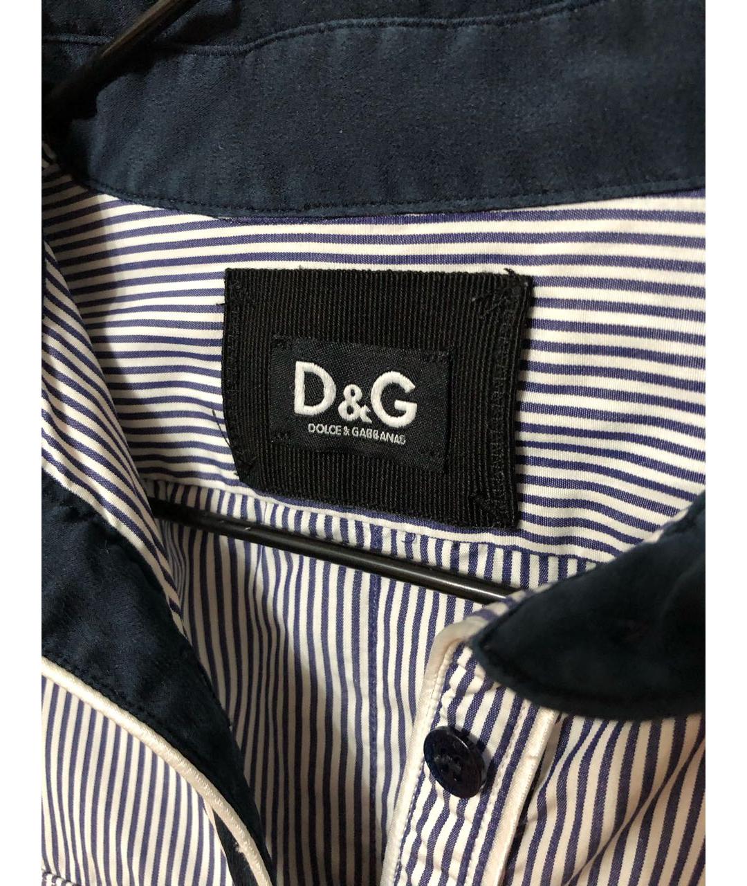 DOLCE&GABBANA Белая хлопковая рубашка, фото 2