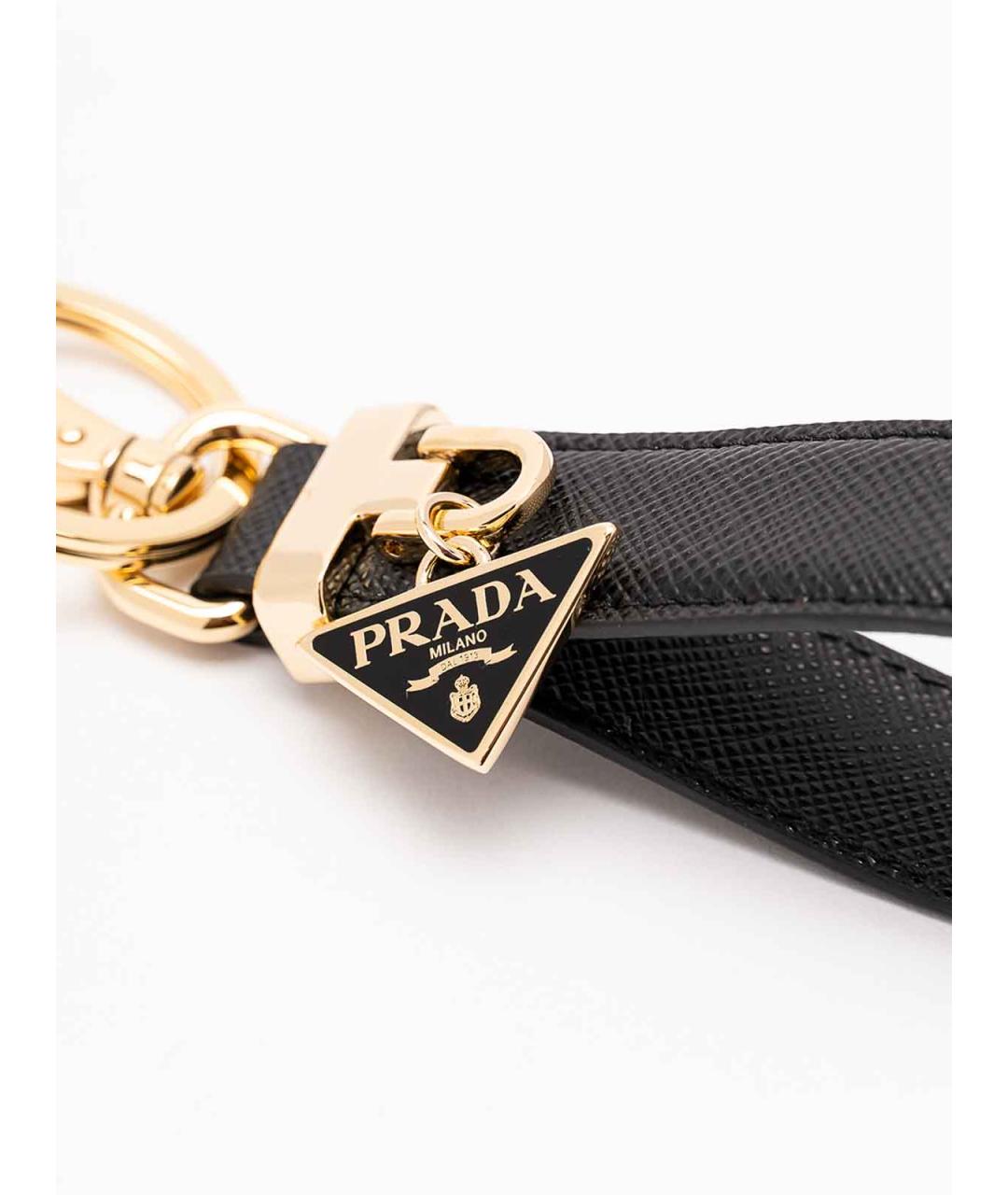 PRADA Черный брелок, фото 2