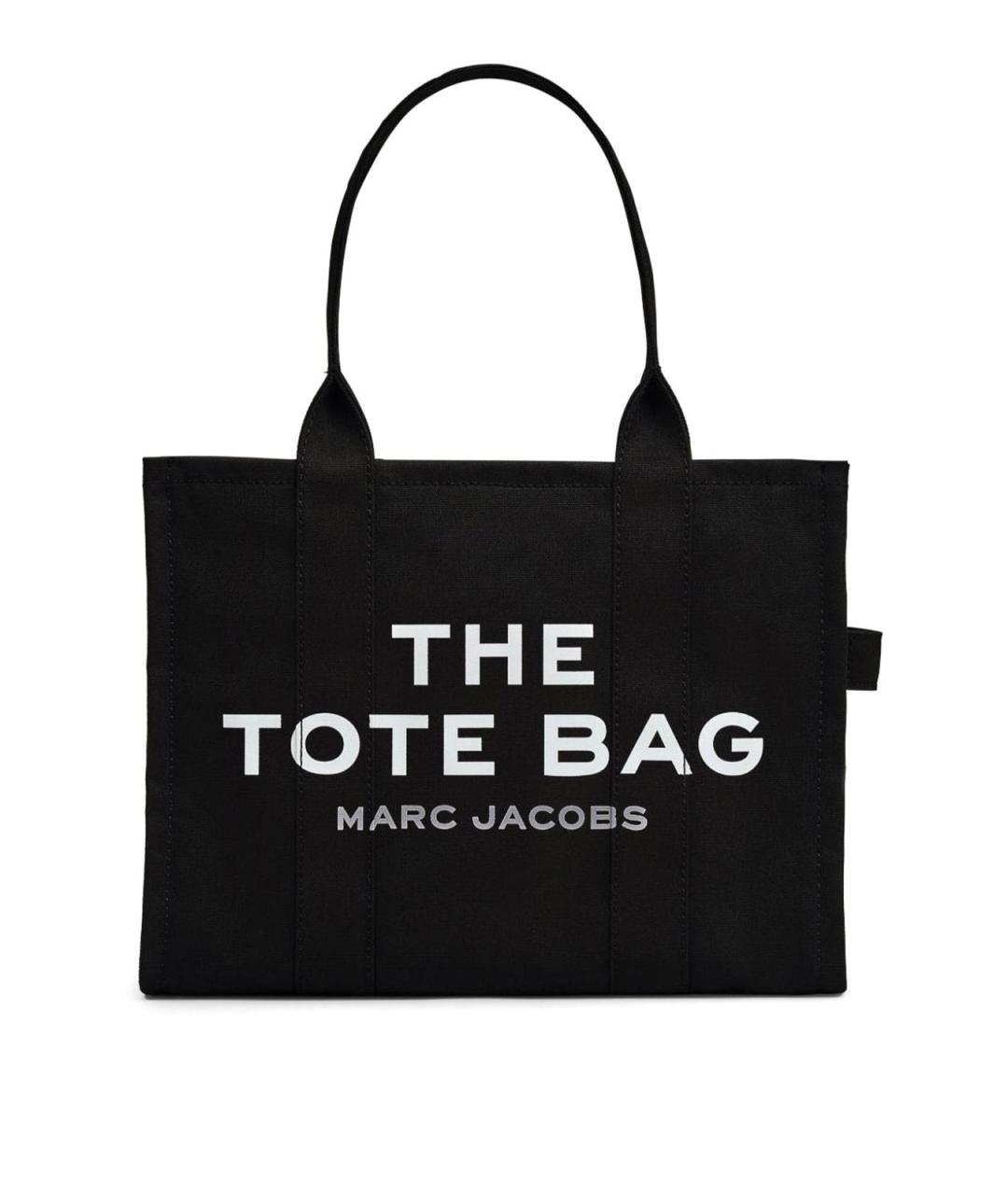MARC JACOBS Черная тканевая сумка тоут, фото 1