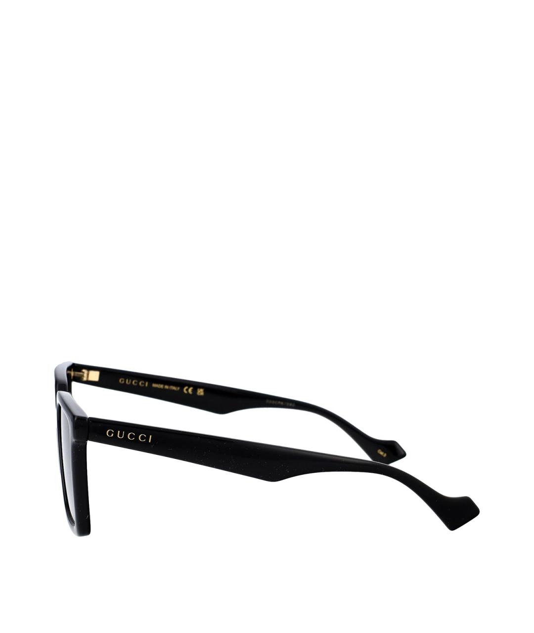 GUCCI Черные солнцезащитные очки, фото 3