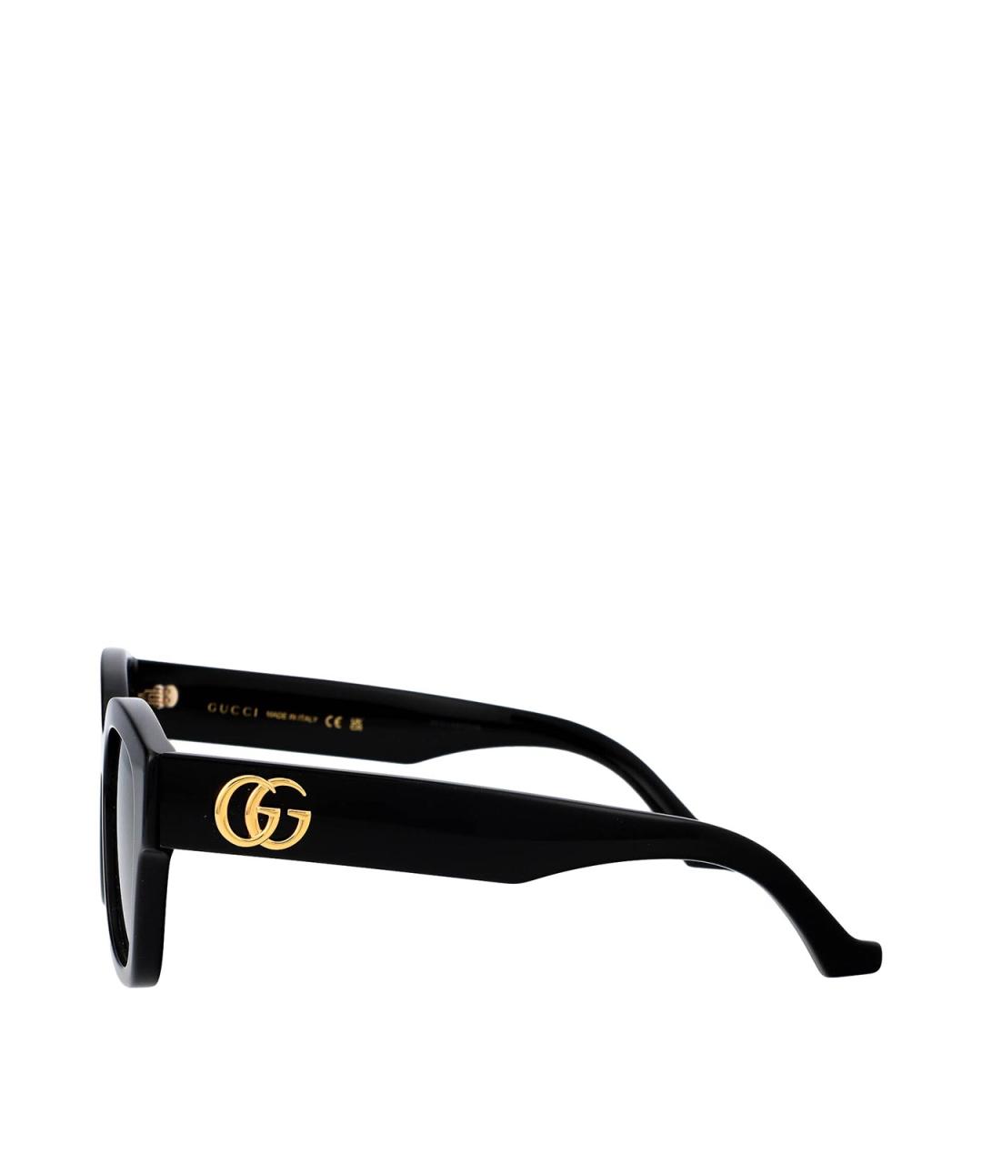 GUCCI Черные солнцезащитные очки, фото 3