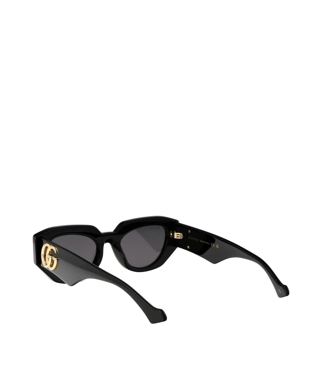 GUCCI Черные солнцезащитные очки, фото 4