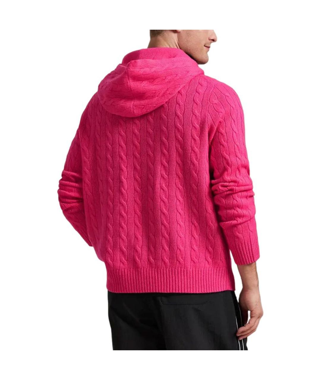 POLO RALPH LAUREN Розовый джемпер / свитер, фото 4