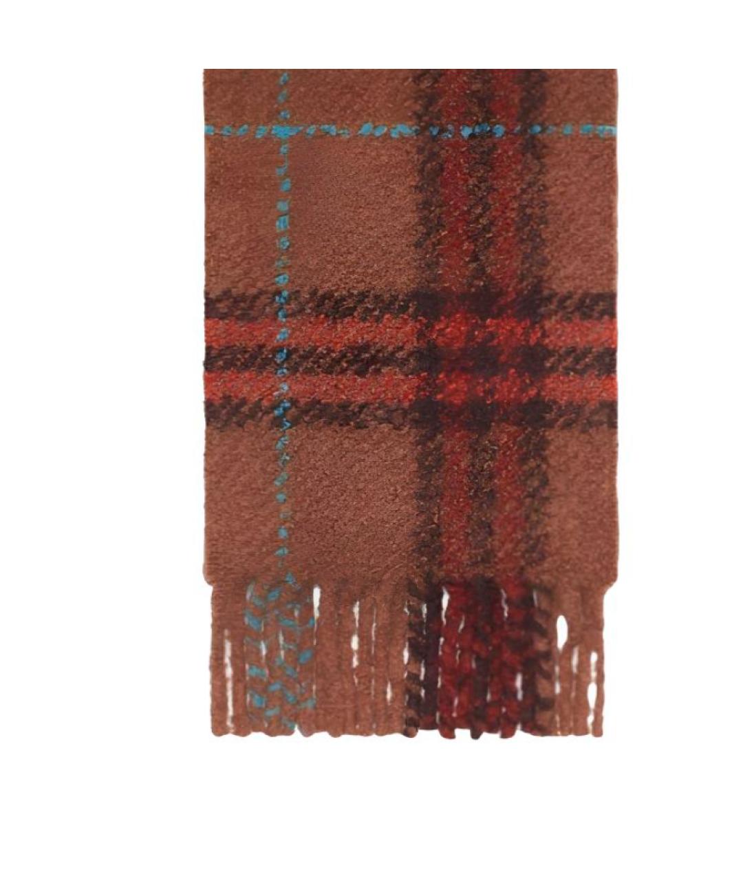 BURBERRY Коричневый шарф, фото 3