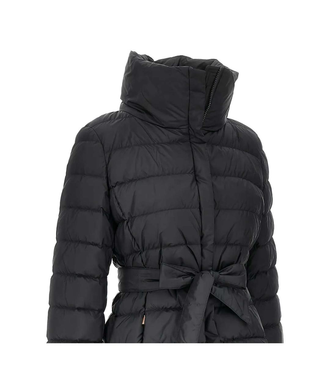 WEEKEND MAX MARA Черная полиэстеровая куртка, фото 2
