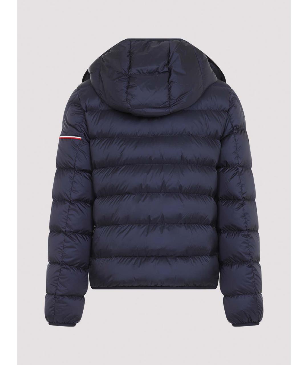 MONCLER Синяя полиамидовая куртка, фото 2