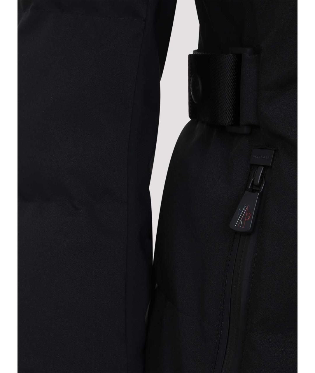 MONCLER Черная куртка, фото 4