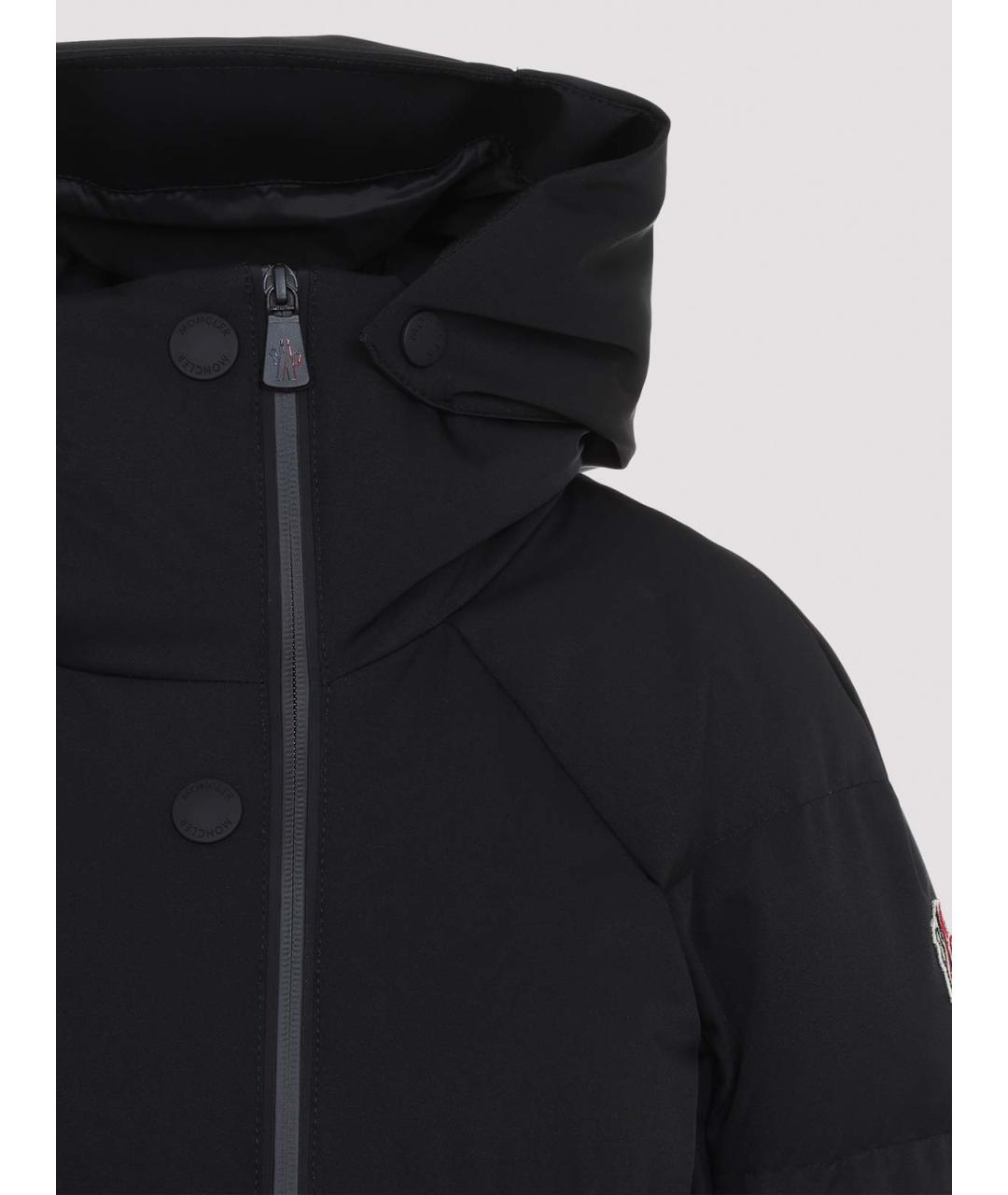 MONCLER Черная куртка, фото 3