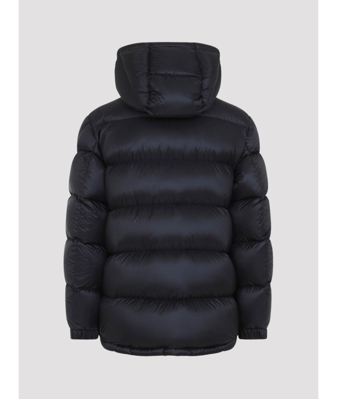 MONCLER Черная полиамидовая парка, фото 2