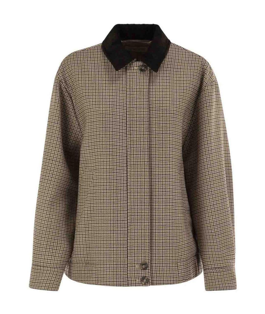 WEEKEND MAX MARA Мульти шерстяная куртка, фото 1