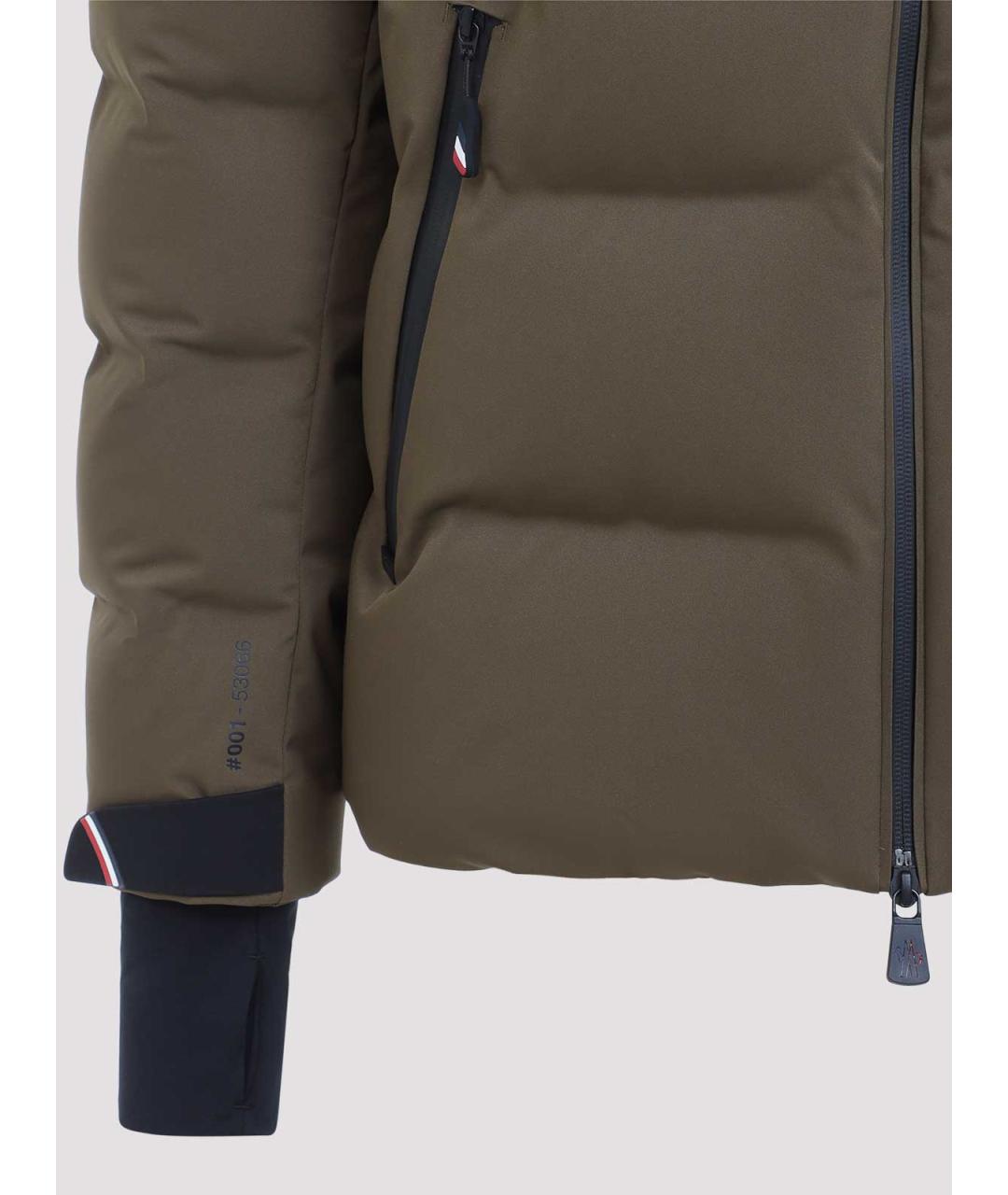 MONCLER Золотая куртка, фото 3