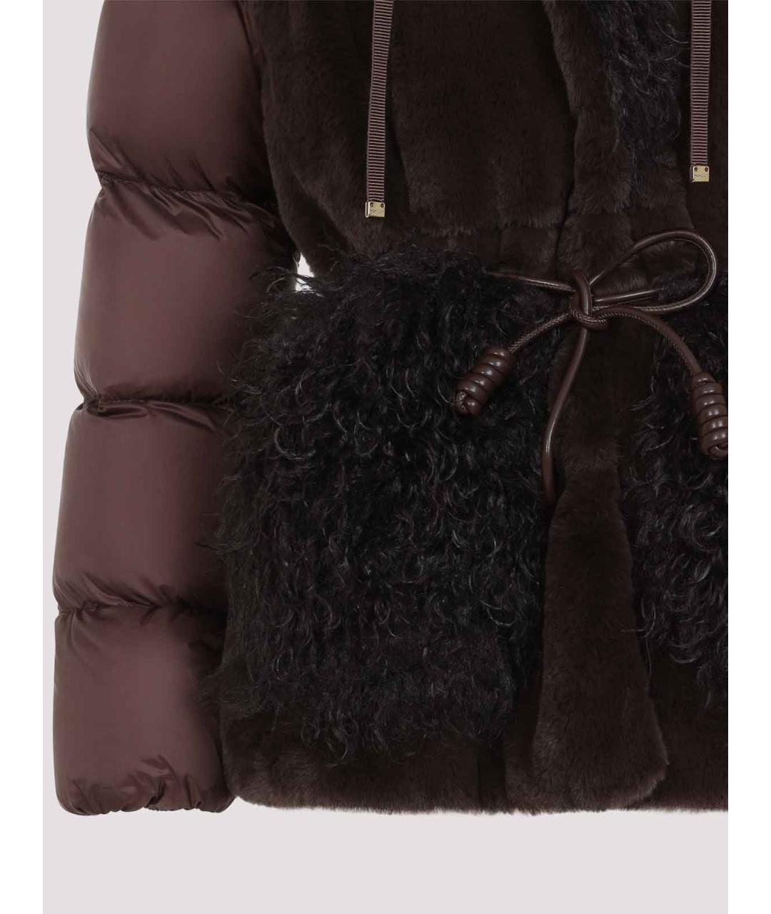 MONCLER Бежевый пуховик, фото 4