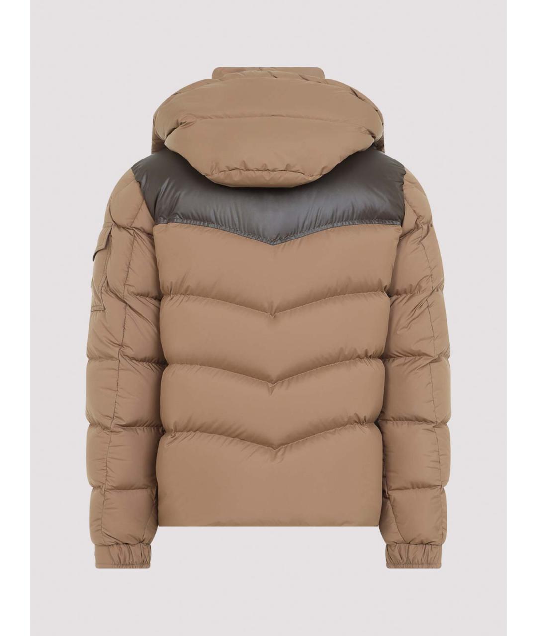 MONCLER Бежевая куртка, фото 2