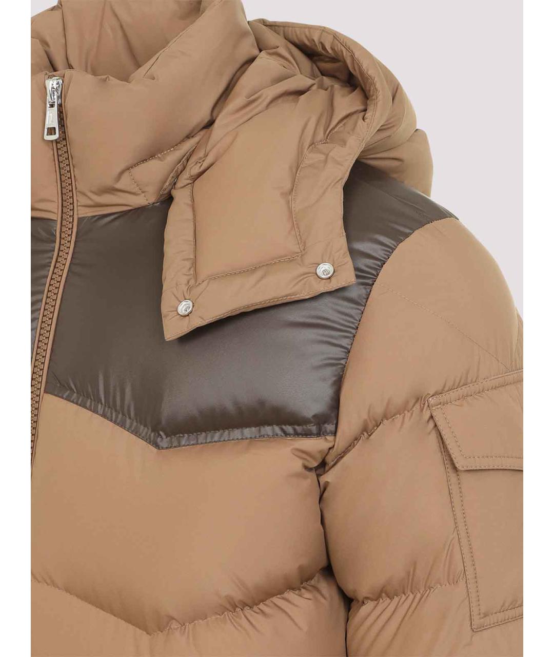 MONCLER Бежевая куртка, фото 4