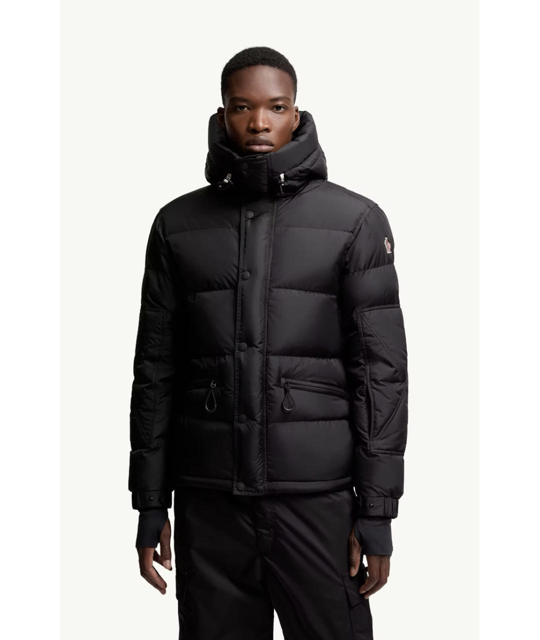MONCLER Черная куртка, фото 5