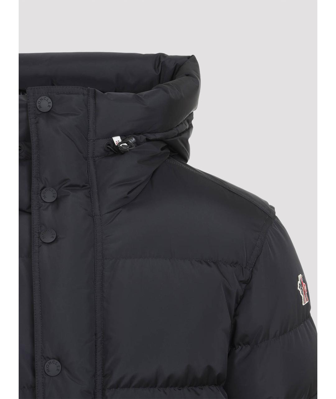MONCLER Черная куртка, фото 4