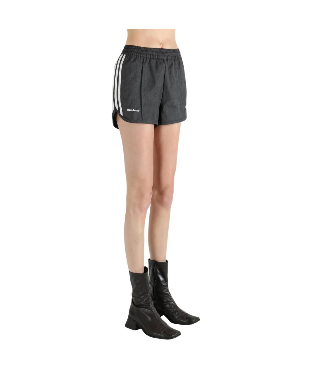 ADIDAS Серые спортивные брюки и шорты, фото 5