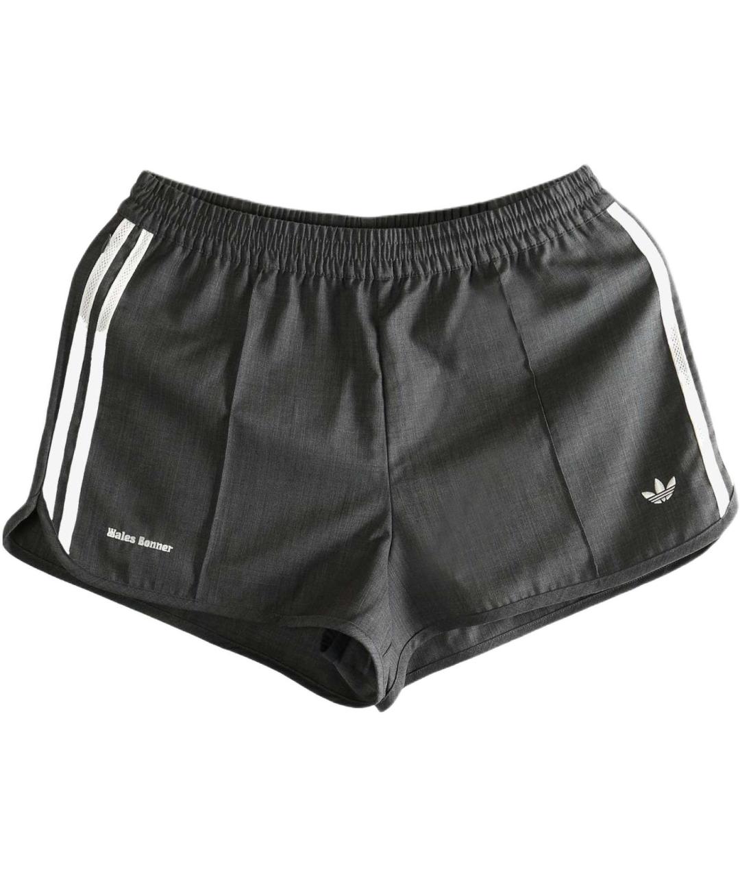 ADIDAS Серые спортивные брюки и шорты, фото 1