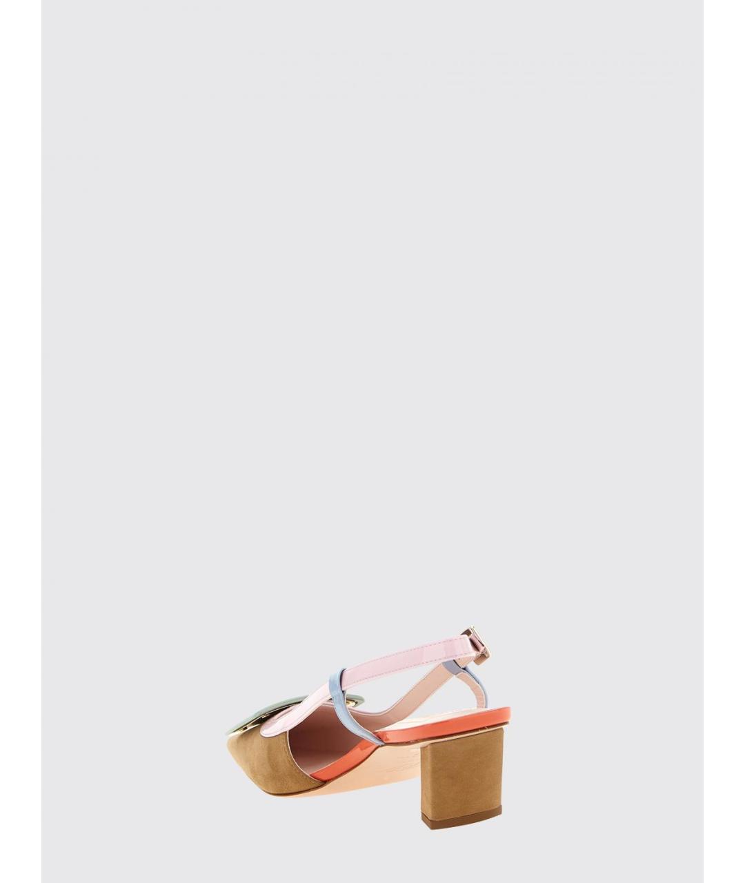 ROGER VIVIER Мульти замшевые туфли, фото 3